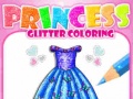 Гульня Princess Glitter Coloring