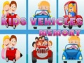 Гульня Kids Vehicles Memory