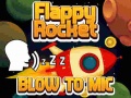 Гульня Flappy Rocket With Blowing