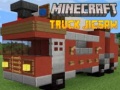 Гульня Minecraft Truck Jigsaw