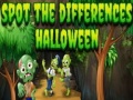 Гульня Spot the differences halloween