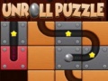 Гульня Unroll Puzzle