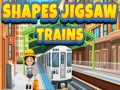 Гульня Shapes jigsaw trains
