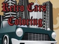 Гульня Retro Cars Coloring