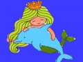 Гульня Mermaid Coloring Book