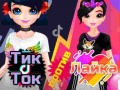 Гульня TikTok girls vs Likee girls