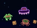 Гульня Neon Invaders