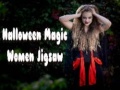 Гульня Halloween Magic Women Jigsaw
