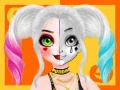 Гульня Princess Halloween Makeup Halffaces Tutorial
