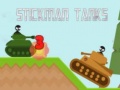 Гульня Stickman Tanks 