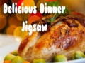 Гульня Delicious Dinner Jigsaw