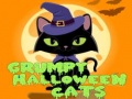 Гульня Grumpy Halloween Cats