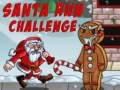 Гульня Santa Run Challenge