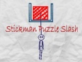 Гульня Stickman Puzzle Slash