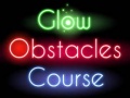 Гульня Glow obstacle course