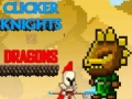 Гульня Clicker Knights Vs dragons