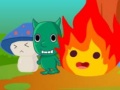 Гульня Fireball And Waterball Adventure 4