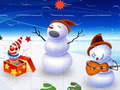 Гульня Snowman 2020 Puzzle