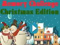 Гульня Memory Challenge Christmas Edition