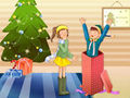 Гульня Christmas Lovers Slide