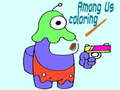 Гульня Among Us Coloring