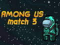 Гульня Among Us Match 3