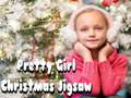 Гульня Pretty Girl Christmas Jigsaw