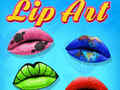 Гульня Lip Art