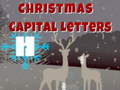 Гульня Christmas Capital Letters