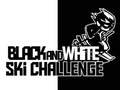 Гульня Black and White Ski Challenge