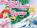 Гульня Princess Christmas Jigsaw