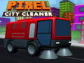 Гульня Pixel City Cleaner