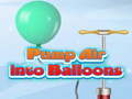 Гульня Pump Air into Balloon