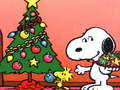 Гульня Snoopy Christmas Jigsaw Puzzle