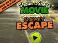 Гульня Shaun The Sheep: Movie Sneaky Escape