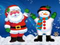 Гульня Christmas Snowman Jigsaw Puzzle
