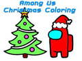 Гульня Among Us Christmas Coloring