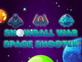Гульня Snowball War: Space Shooter