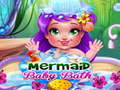 Гульня Mermaid Baby Bath