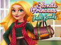 Гульня Blonde Princess Fall Trends