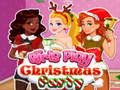 Гульня Girls Play Christmas Party