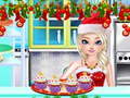 Гульня Sister Princess Christmas Cupcake Maker