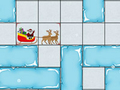 Гульня Santa Slide