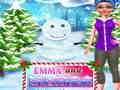 Гульня Emma and Snowman Christmas