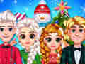 Гульня Frozen Princess Christmas Celebration