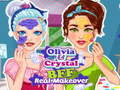 Гульня Crystal and Olivia BFF Real Makeover