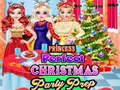 Гульня Princess Perfect Christmas Party Prep