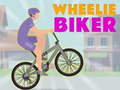 Гульня Wheelie Biker