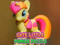 Гульня Cute Little Ponies Puzzle