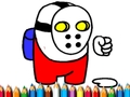Гульня Space Dude Coloring Book